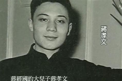 不和 不合 蔣孝文死因